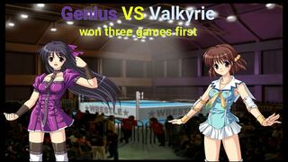 リクエスト ジーニアス武藤 vs ヴァルキリー千種 三先勝 Request Genius Mutou vs Valkyrie Chigusa won three games first