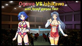 リクエスト 小川 ひかる vs 石川 涼美 三先勝 Hikaru Ogawa vs Suzumi Ishikawa won three games first