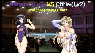 リクエスト 南 利美 (Lv3) vs クリス・モーガン (Lv2) 三先勝 Request Toshimi Minami vs Chris Morgan won three games first