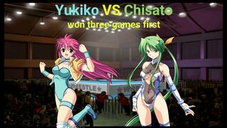 リクエスト マイティ祐希子 vs 桜井 千里 三先勝 Mighty Yukiko vs Chisato Sakurai won three games first
